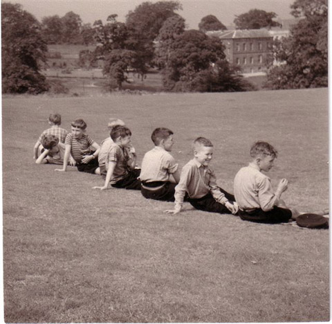 Cubs on cricket pitch 1961