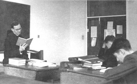 Aelred teaching Feb 1964