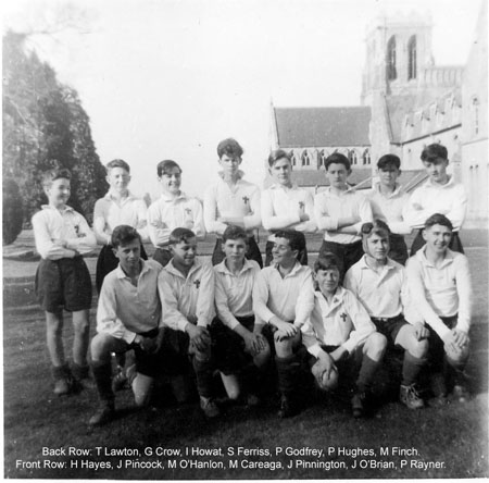 Junior Colts High School Match Easter Term 1960