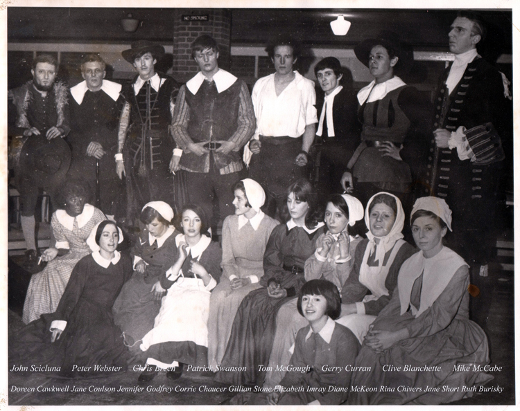 The Crucible Cast Photo 1965